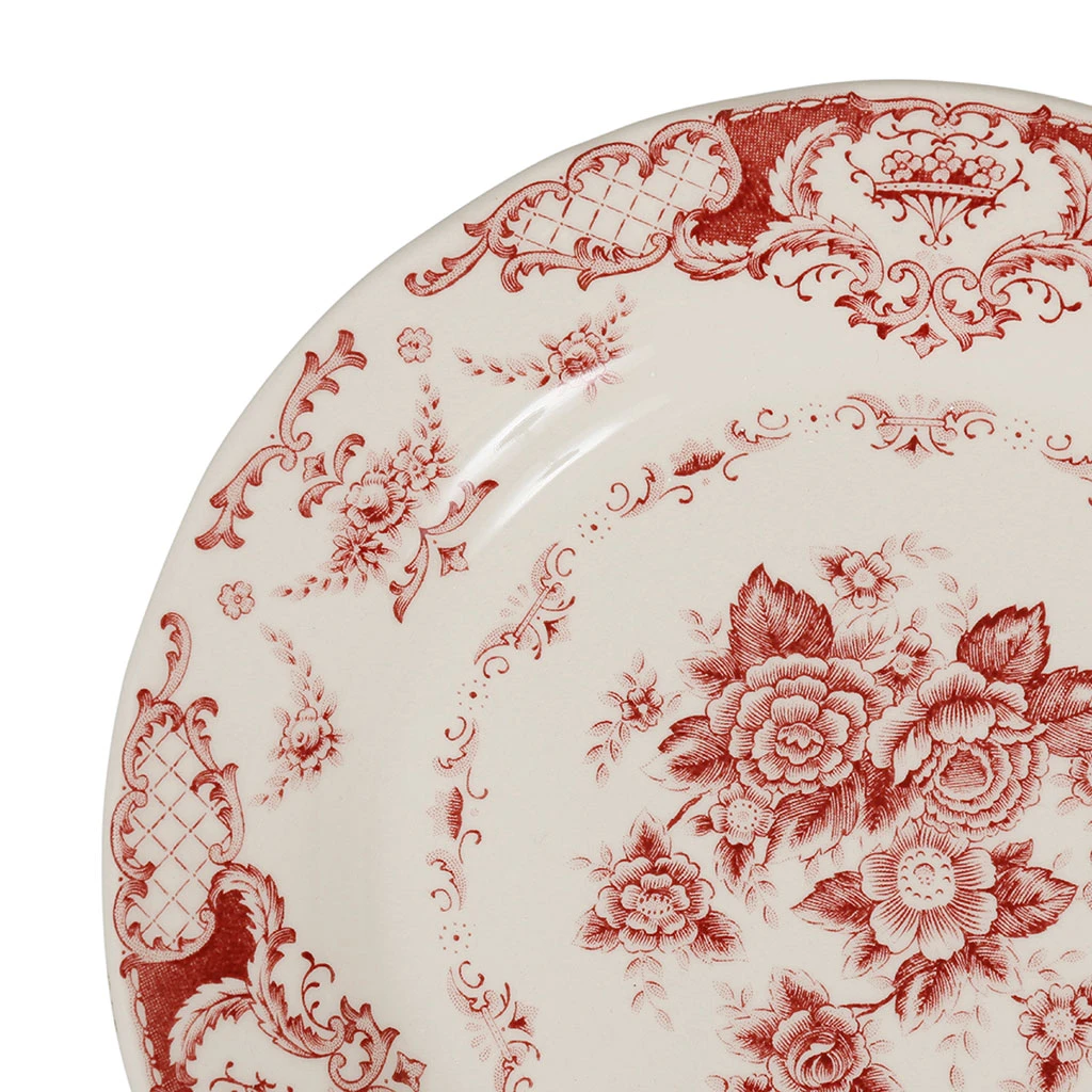 Assiette à Dessert En Faience Bordeaux D20cm - Clothilde 2 Assiette à Dessert En Faience Bordeaux D20cm - Clothilde – Image 2