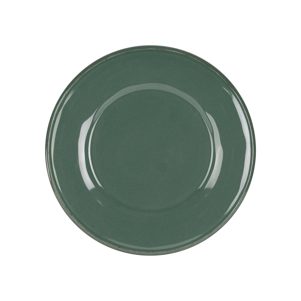 Assiette à Dessert En Faïence Romarin D23.5cm - Constance 1 Assiette à Dessert En Faïence Romarin D23.5cm - Constance