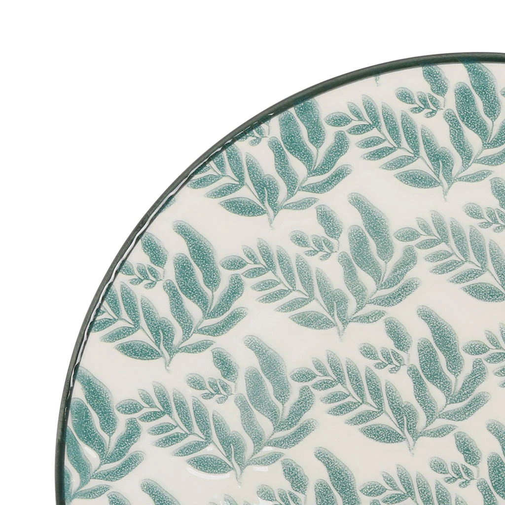 Assiette à Dessert En Faïence Sauge D23cm- Campagne 2 Assiette à Dessert En Faïence Sauge D23cm- Campagne – Image 2
