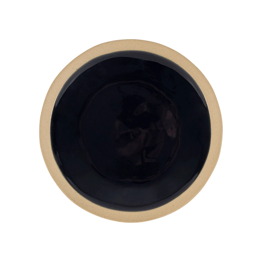 Assiette à Dessert En Grès Bleu Marine D21.5cm - Jade 1 Assiette à Dessert En Grès Bleu Marine D21.5cm - Jade