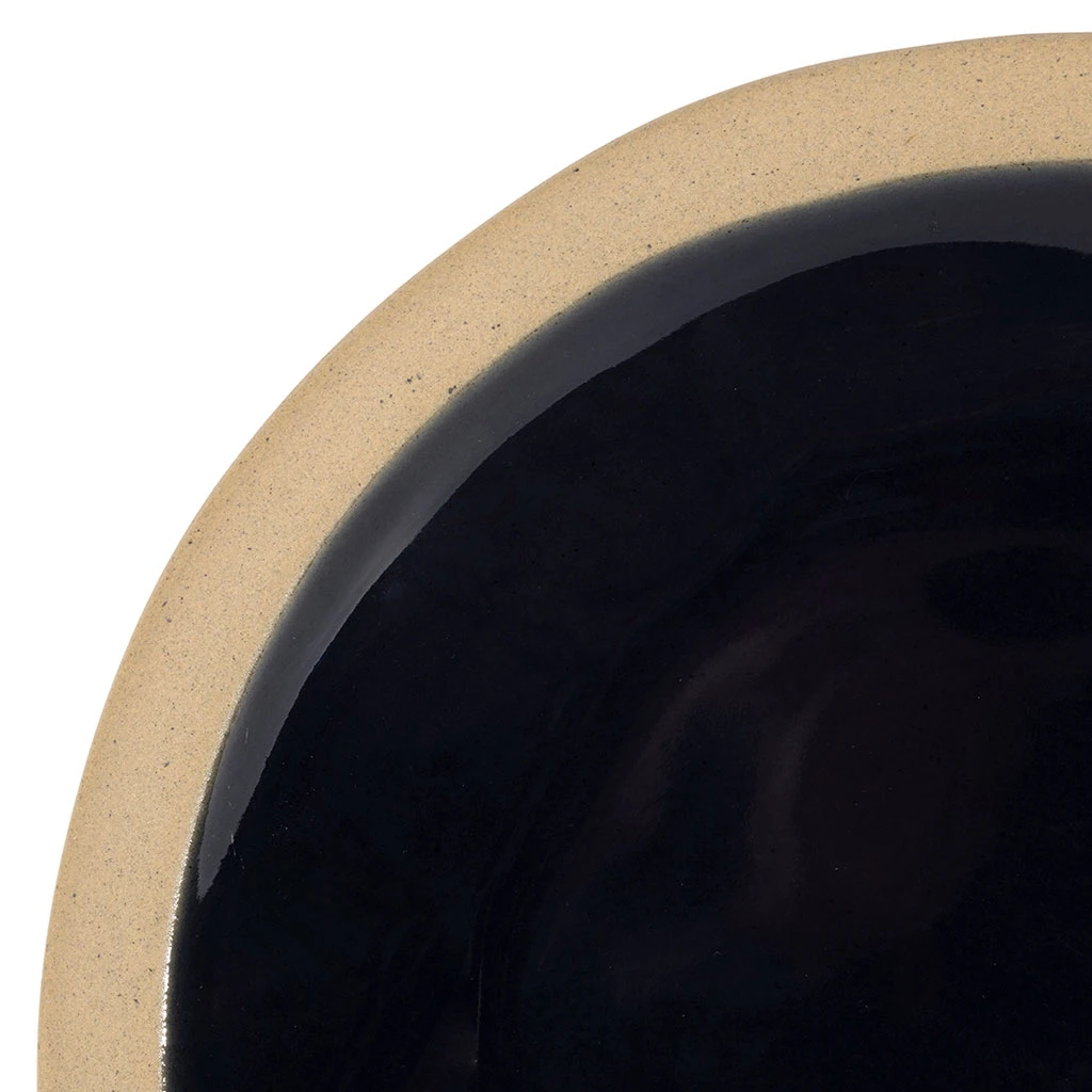 Assiette à Dessert En Grès Bleu Marine D21.5cm - Jade 2 Assiette à Dessert En Grès Bleu Marine D21.5cm - Jade – Image 2