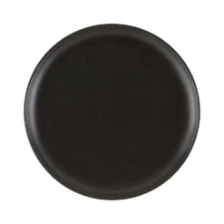 Assiette à Desserten Grès Noir D21cm - Ingrid