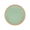 Assiette à Dessert En Grès Vert D'eau D21.5cm - Jade