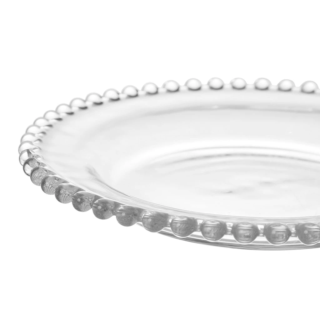 Assiette A Dessert En Verre D20cm - Perloa 2 Assiette A Dessert En Verre D20cm - Perloa – Image 2