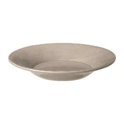 Assiette à Pâtes En Faïence Mastic D27cm - Constance