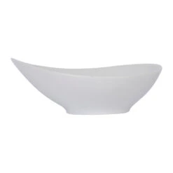 Assiette Calotte En Porcelaine Blanc D19cm- Galet -Magasin De Vaisselle Pour La Maison assiette calotte en porcelaine blanc d19cm galet 615957 615957 DET01 WEB 1
