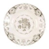 Assiette Creuse En Faïence Gris D23cm - Clothilde