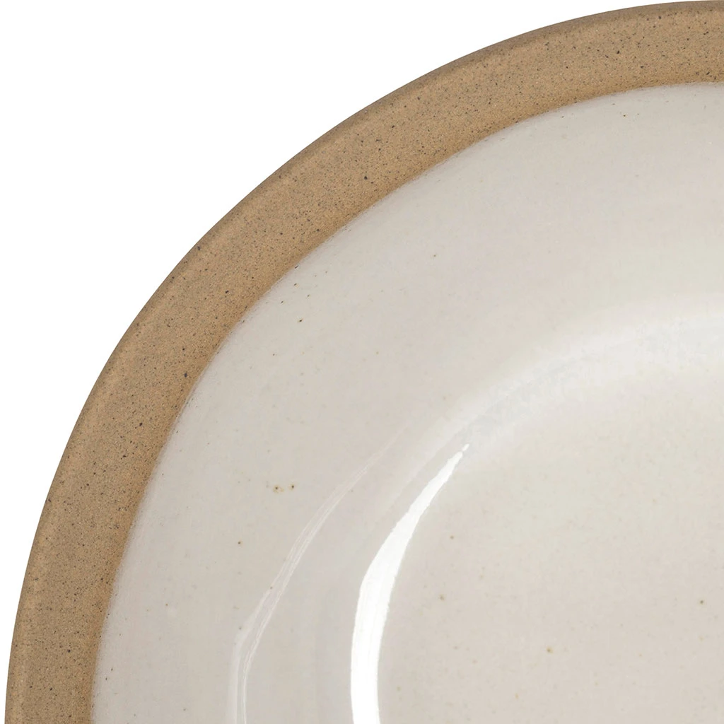 Assiette Creuse En Grès Blanc D18cm - Jade 3 Assiette Creuse En Grès Blanc D18cm - Jade – Image 3