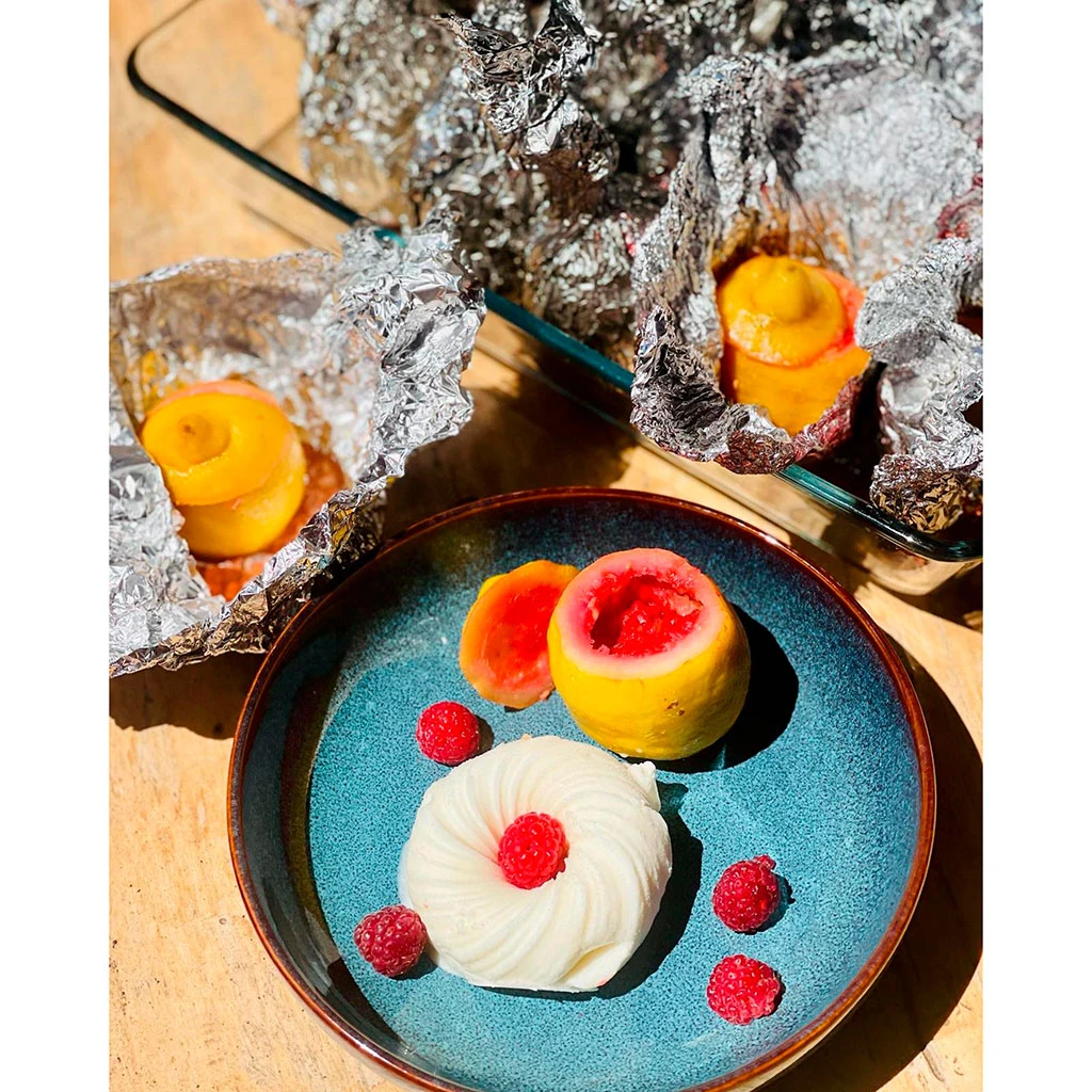 Assiette Creuse En Grès Bleu D19cm - Volga 3 Assiette Creuse En Grès Bleu D19cm - Volga – Image 3