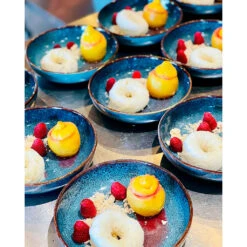 Assiette Creuse En Grès Bleu D19cm - Volga 10 Assiette Creuse En Grès Bleu D19cm - Volga -Magasin De Vaisselle Pour La Maison assiette creuse en gres bleu d19cm volga 670609 670609 FRN04 WEB