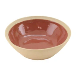 Assiette Creuse En Grès Tomette D18cm - Jade