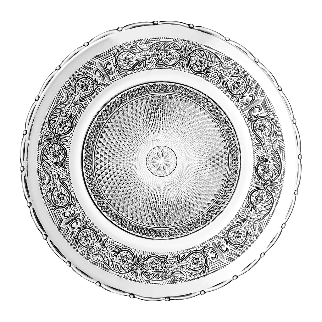 Assiette De Présentation En Verre - Classica 1 Assiette De Présentation En Verre - Classica