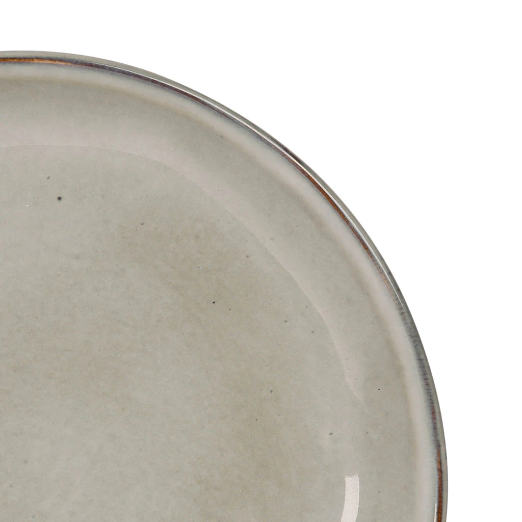 Assiette Dessert En Grès Vert D20 Cm- Nori 2 Assiette Dessert En Grès Vert D20 Cm- Nori – Image 2