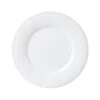 Assiette Plate En Faïence Blanche D28.5cm - Constance