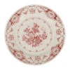 Assiette Plate En Faience Bordeaux D26cm - Clothilde