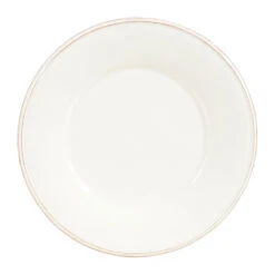Assiette Plate En Faïence Ivoire D28.5cm - Constance