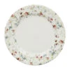 Assiette Plate En Faïence Multicolore D26cm - Fleurs Champs