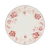 Assiette Plate En Faïence Rouge D26cm - Margaux
