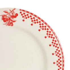 Assiette Plate En Faïence Rouge D27cm - Damier 3 Assiette Plate En Faïence Rouge D27cm - Damier -Magasin De Vaisselle Pour La Maison assiette plate en faience rouge d27cm damier 2363 2363 DET01 WEB 1
