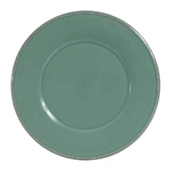 Assiette Plate En Faïence Sauge D28.5cm - Constance