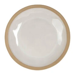 Assiette Plate En Grès Blanc D28cm - Jade
