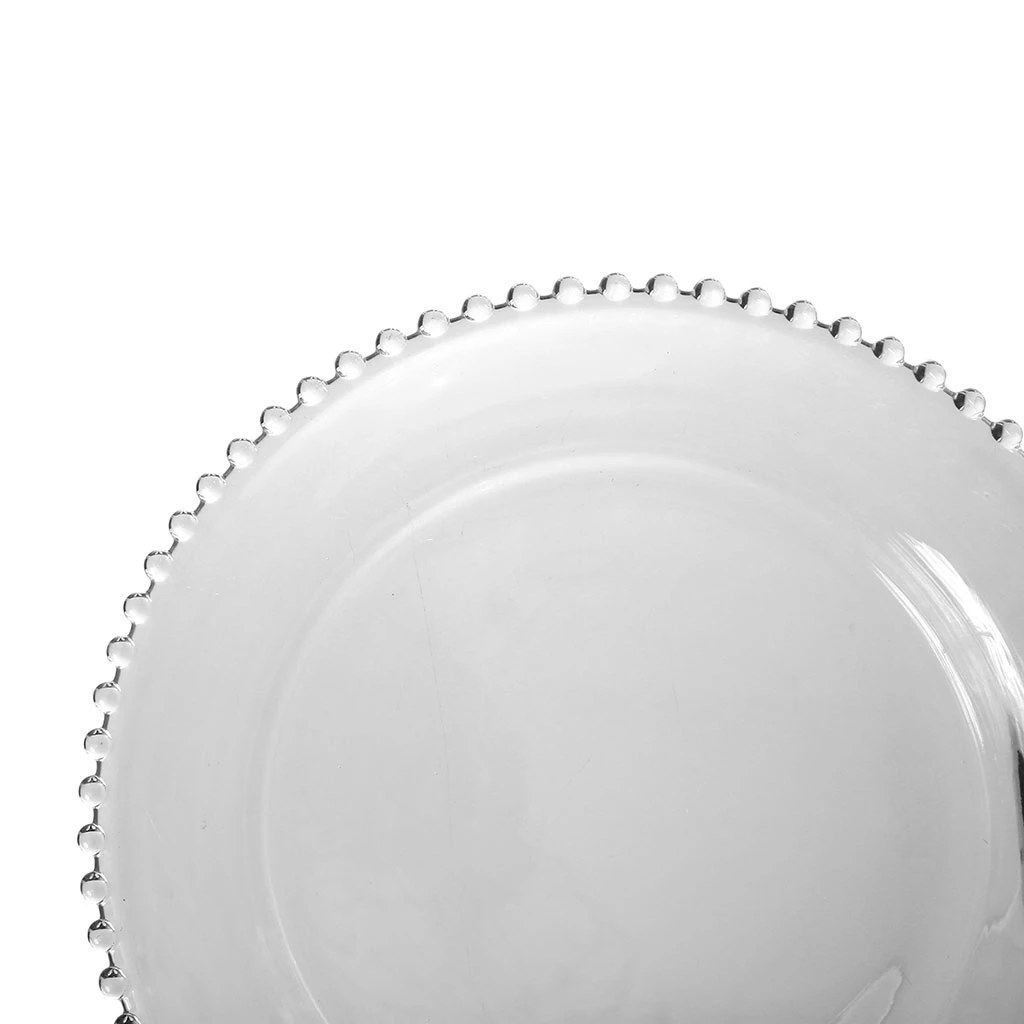 Assiette Plate En Verre D26cm - Perloa 2 Assiette Plate En Verre D26cm - Perloa – Image 2