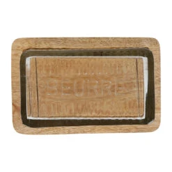 Beurrier En Verre Et Manguier - Grand Office 9 Beurrier En Verre Et Manguier - Grand Office -Magasin De Vaisselle Pour La Maison beurrier en verre et manguier grand office 201214 201214 DET03 WEB 1