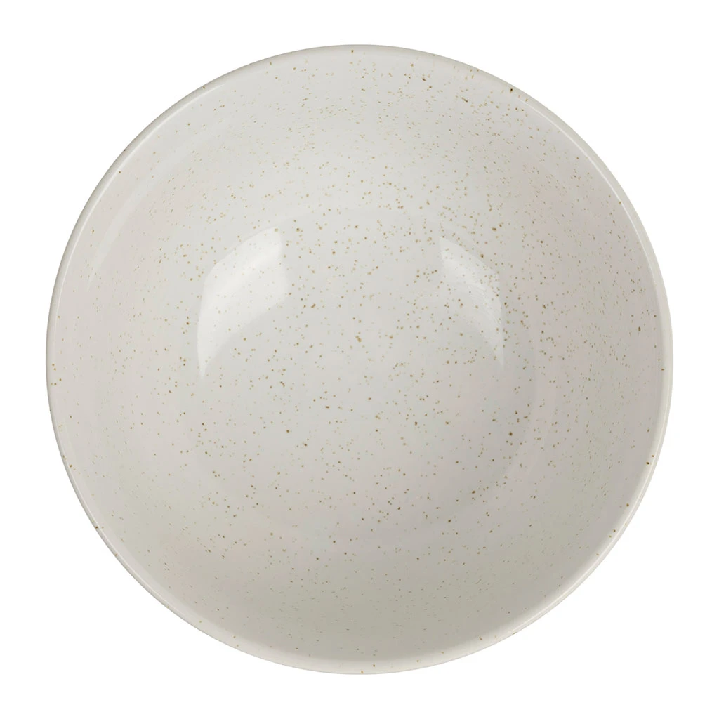 Bol Amour En Grès écru Moucheté 70cl 2 Bol Amour En Grès écru Moucheté 70cl – Image 2