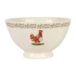 Bol Coq Collectionneur En Faïence Multicolore 75cl - Collection