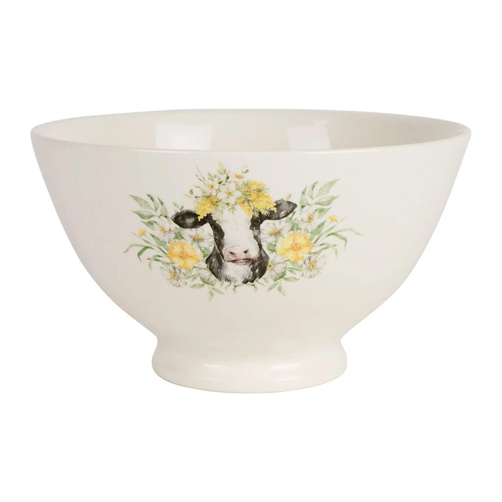 Bol En Faïence Vache 75cl - Collection 1 Bol En Faïence Vache 75cl - Collection