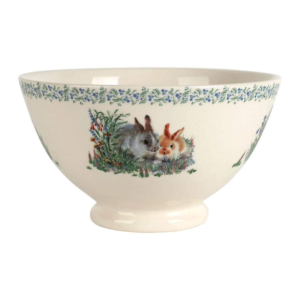 Bol En Faïence Lapin Blanc 75cl - Collection 1 Bol En Faïence Lapin Blanc 75cl - Collection
