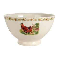 Bol En Faïence Poule 75cl - Collection