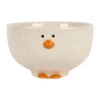 Bol En Grès Blanc Canard 30cl - Sweetdream