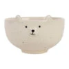 Bol En Grès Blanc Ours 30cl - Sweetdream