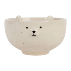 Bol En Grès Blanc Ours 30cl - Sweetdream
