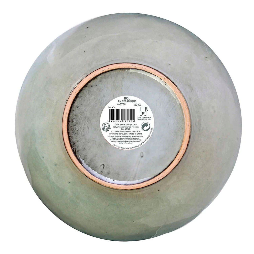 Bol En Grès Gris 80cl - Au Gres Du Temps 2 Bol En Grès Gris 80cl - Au Gres Du Temps – Image 2