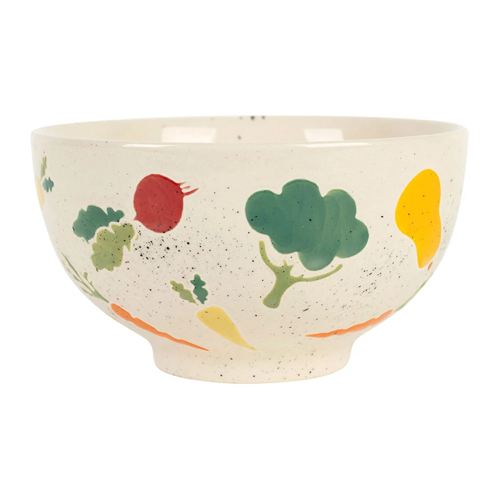 Bol En Grès Multicolore 55cl - P'tit Légume 1 Bol En Grès Multicolore 55cl - P'tit Légume