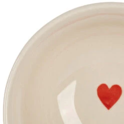 Bol Petit Cœur En Grès Blanc Moucheté 30cl - Famille -Magasin De Vaisselle Pour La Maison bol petit coeur en gres blanc mouchete 30cl famille 467515 467515 DET02 WEB