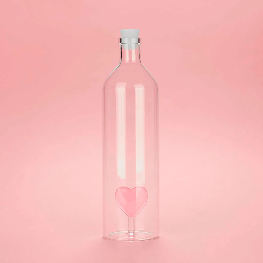 Balvi Bouteille Cœur En Verre 1.2l 3 Balvi Bouteille Cœur En Verre 1.2l – Image 3