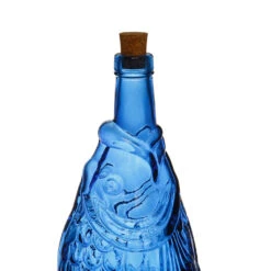 Bouteille Poisson Bleu 1.1l En Verre Recyclé 3 Bouteille Poisson Bleu 1.1l En Verre Recyclé -Magasin De Vaisselle Pour La Maison bouteille poisson bleu 1 1l en verre recycle 37500 37500 DET01 WEB 1