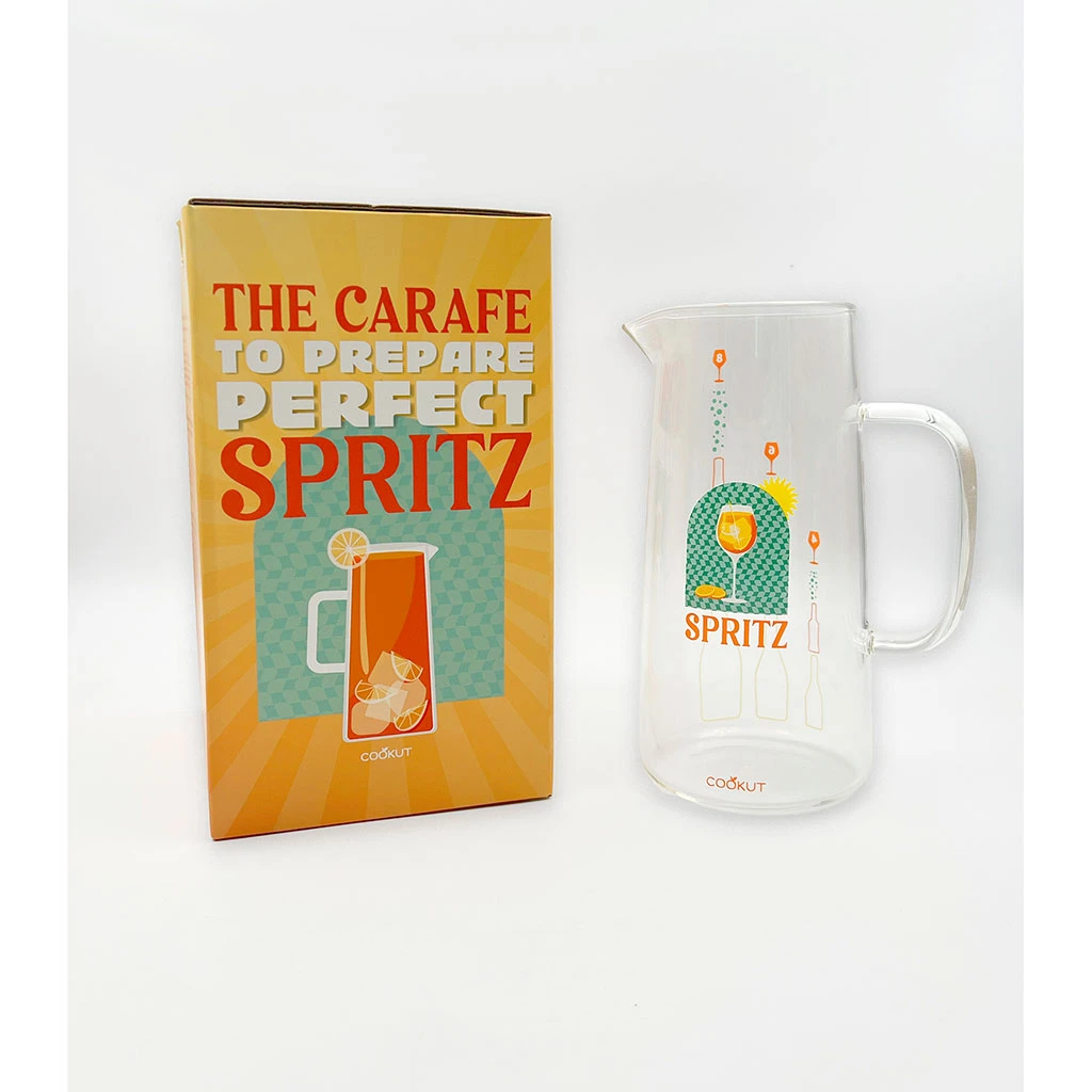 Carafe à Spritz En Verre 1L 2 Carafe à Spritz En Verre 1L – Image 2