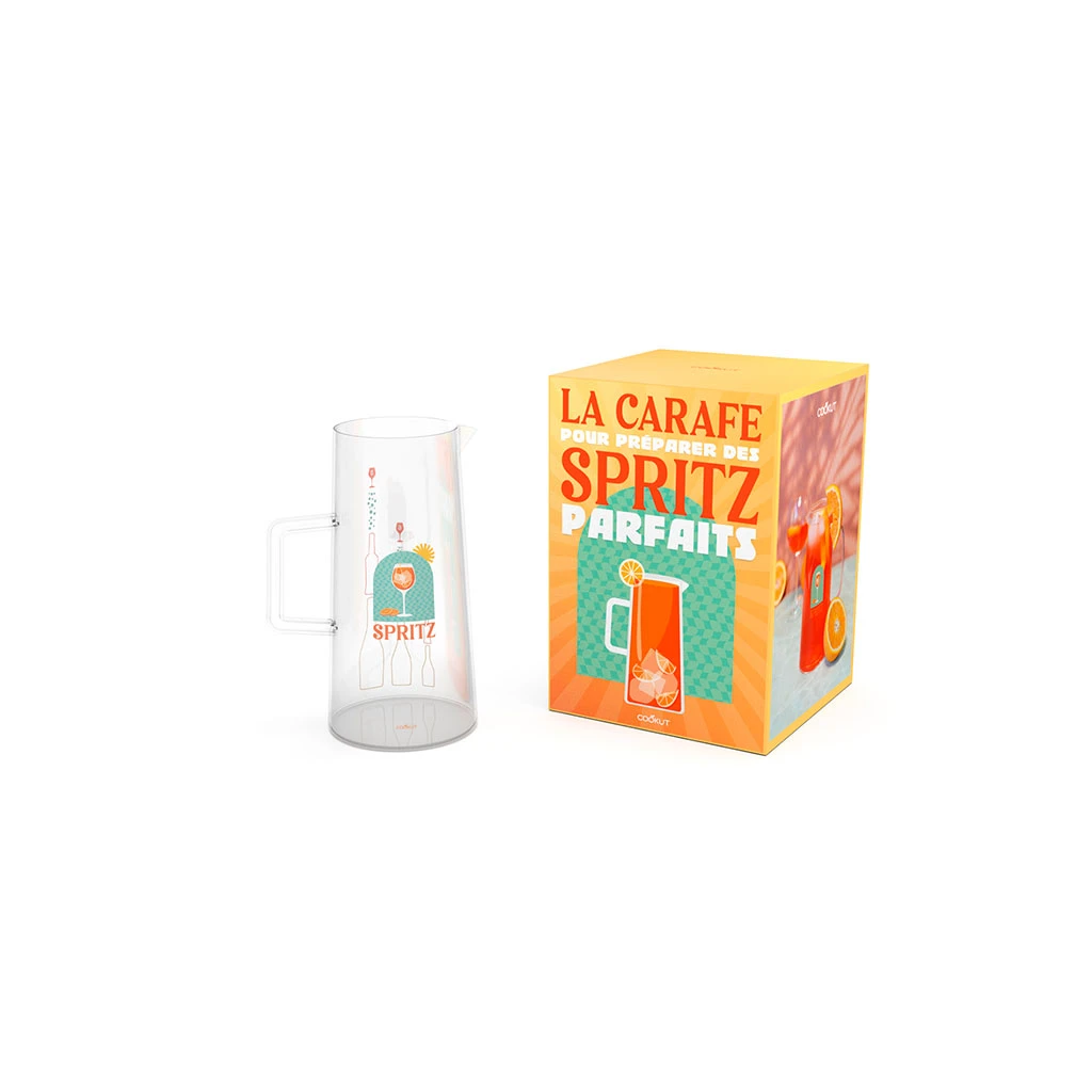 Carafe à Spritz En Verre 1L 5 Carafe à Spritz En Verre 1L – Image 5