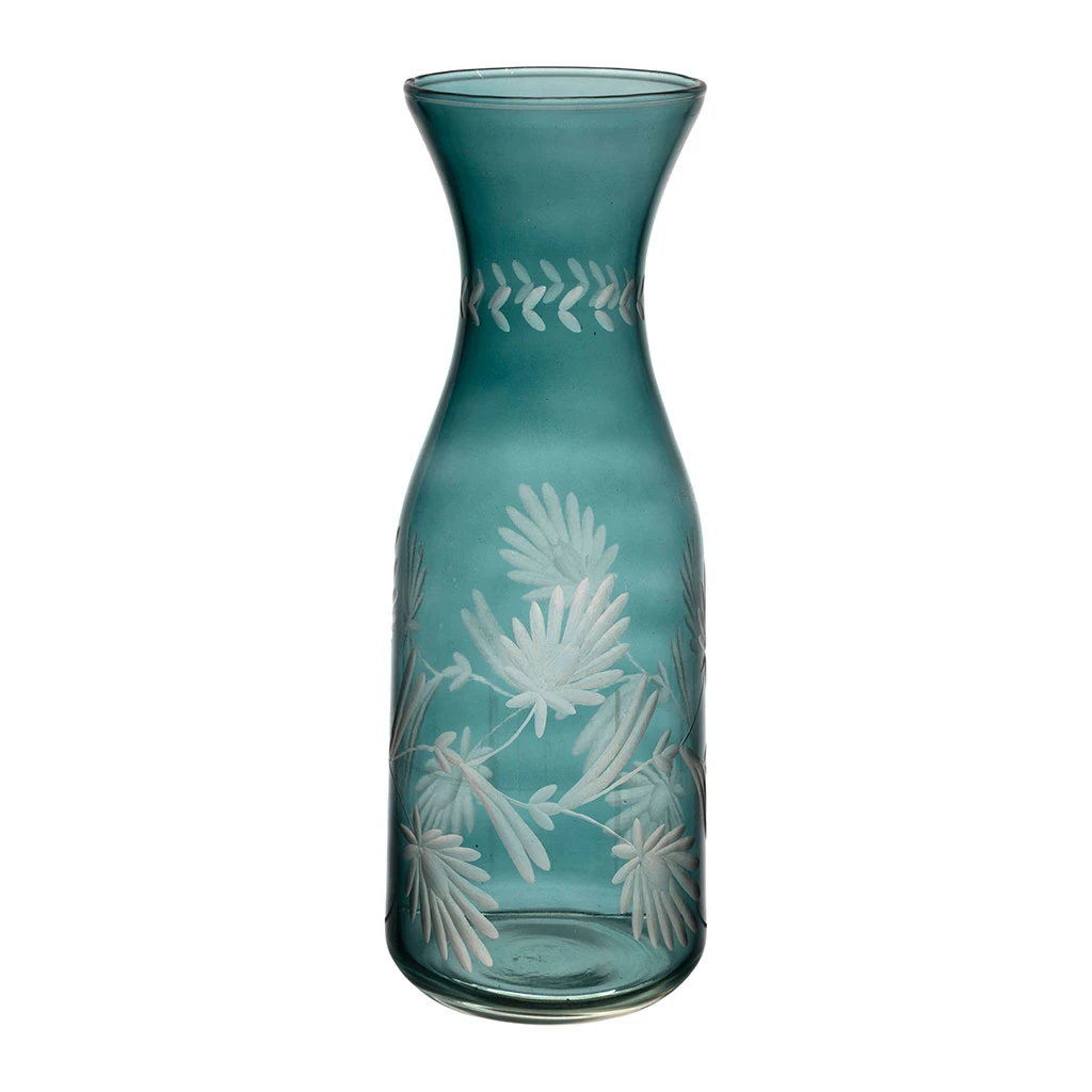 Carafe émeraude 1.2l - Azelie 1 Carafe émeraude 1.2l - Azelie