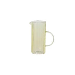 Carafe En Verre Transparent Vert