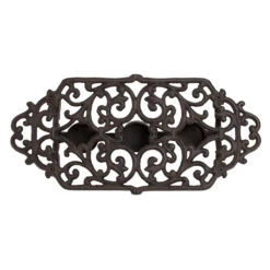 Chauffe Plat En Fonte Brun