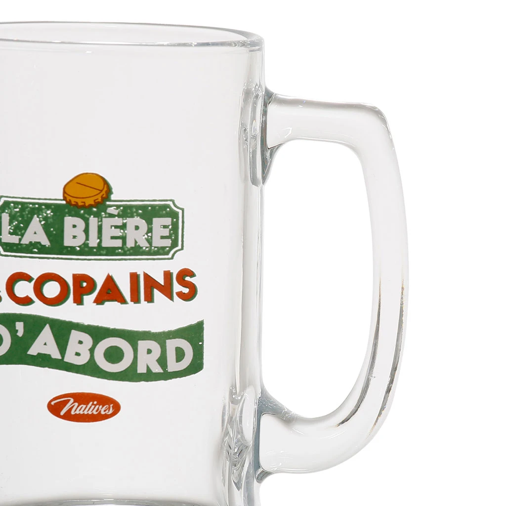 Chope Vert Et Rouge 40cl - Copains D'Abord 2 Chope Vert Et Rouge 40cl - Copains D'Abord – Image 2