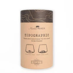 Coffret De 2 Verres Denali Et Fuji - Topographic 13 Coffret De 2 Verres Denali Et Fuji - Topographic -Magasin De Vaisselle Pour La Maison coffret de 2 verres denali et fuji topographic 680154 680154 FRN07 WEB 1