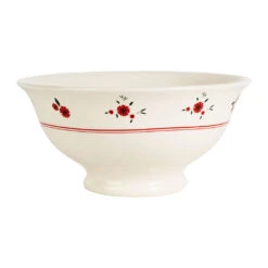 Compotier En Faience Rouge 1l - Paquerette