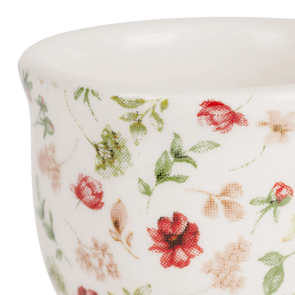 Coquetier En Faïence Fleur - Collection 2 Coquetier En Faïence Fleur - Collection – Image 2