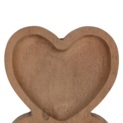Coupelle 3 Compartiments Cœur En Acacia Naturel 30x15cm - Dalbert -Magasin De Vaisselle Pour La Maison coupelle 3 compartiments coeur en acacia naturel 30x15cm dalbert 40752 40752 DET02 WEB
